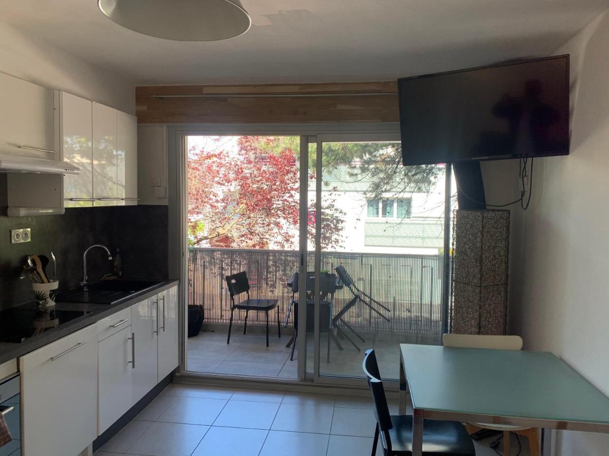 Appartement En Residence Climatise Avec Parking Montpellier Eksteriør bilde